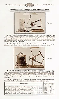Carbon Prints: Wrench carbon arc lamp for magic lantern projector