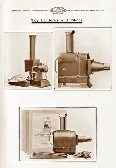 Wrench Prints: Wrench toy magic lantern slide projector