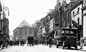 Wrexham Prints: Wrexham High Street probably 1920s