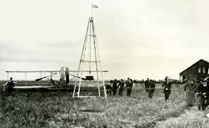 Height Collection: Wright Brothers, aviation pioneers, at Pau, France, 1909