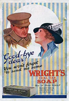 Images Dated 6th April 2017: Wrights Coal Tar Soap - WW1