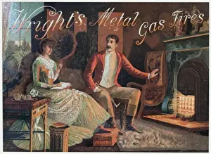 Showcard Prints: Wrights Metal Gas Fires