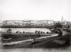 Offices Gallery: Writers Building Calcutta, (Kolkata) India c.1860 s