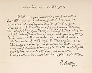 Rossini Prints: Writing Example / Rossini