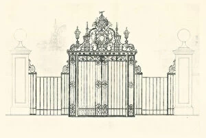 Highly Collection: Wrought Iron Gate George Crawley