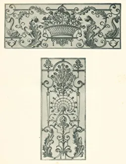 Crawley Prints: Wrought Ironwork Grilles George Crawley