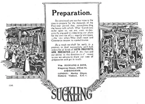Suckling Prints: W.Suckling & Sons - Aeronautical Stampings