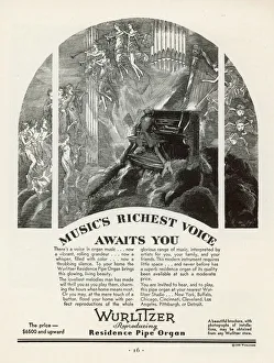 Instruments Gallery: Wurlitzer Pipe Organ Ad