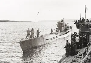 Loch Prints: WW II German Uboat surrender Loch Eriboll, Scotland
