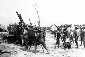 Thornycroft Prints: WW1 - 13 pounder anti-aircraft gun on a Thorneycroft