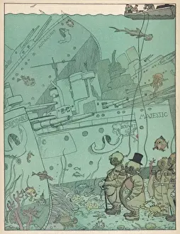 Germanys Prints: Ww1 / 1915 / George / Poincare