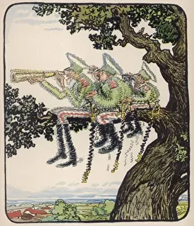 Observers Prints: Ww1 / 1915 / Hindenburg Russ