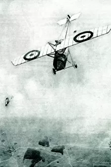 Aircrafts Gallery: WW1 - Aerial combat - Over Mametz Wood, France