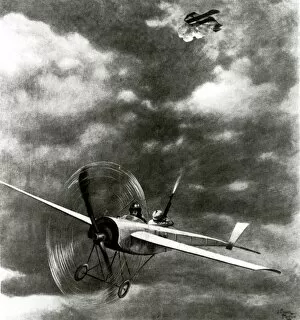 Aims Collection: WW1 - Aircraft in battle, 1915
