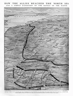 Closing Gallery: WW1 - How Allies reached the North Sea - Battle of the Marne