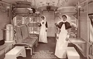 Beds Prints: WW1 Ambulance Train Ward Car