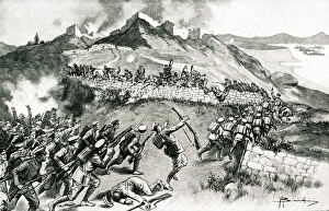 Anzacs Gallery: WW1 - Anzacs fighting near the Krithia heights, Gallipoli