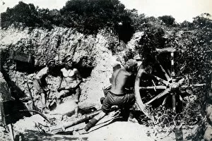 Anzac Gallery: WW1 - Australian Gunners in Gallipoli, 1916