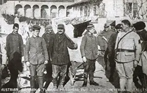 WW1 - Austrian, German and Turkish Prisoners put to work