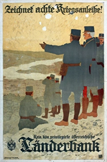 WW1 Austrian poster, War Loans