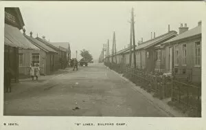 Images Dated 25th March 2020: WW1 B Lines, Bulford Camp, Bulford, Amesbury, Salisbury Plain, Wiltshire, England