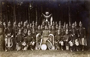 Images Dated 2nd August 2018: WW1 - The Band of a Prussian Infantry Regiment
