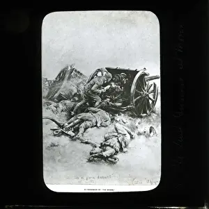 Marne Prints: WW1 Battle of the Marne - The Last Gunner at Morin