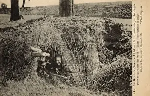 WW1 - Belgian Army roadside dugout - Cold Protection
