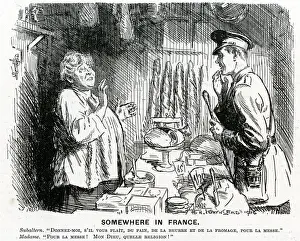 Scenario Prints: WW1 - British Subaltern buys supplies