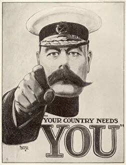 Recruitment Collection: Ww1 / C 1915 / Kitchener Pos
