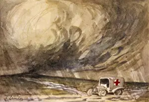 Awaits Prints: WW1 / C 1916 / AMBULANCE