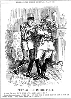 WW1 - Cartoon - Austria and Germany