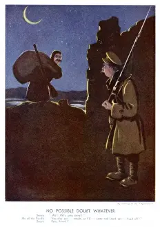 Doubt Prints: Ww1 Cartoon / No Doubt