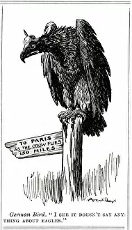 Prey Gallery: WW1 - Cartoon - As the eagle flies