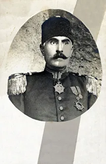 Caucasus Prints: WW1 - Commander of the 11th Kafkas Regiment (3rd Platoon)