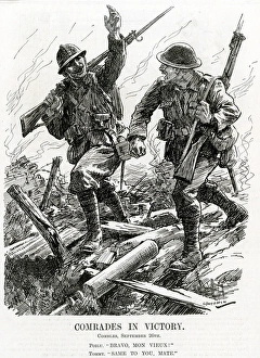 WW1 - Comrades in victory