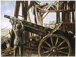 Ww1 / Cooling Gun Barrel