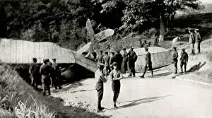 Airmen Gallery: WW1 - Crashed British Aircraft