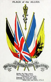 Unity Prints: WW1 - Flags of the Allies