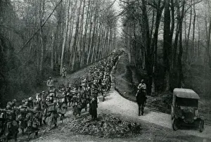 Kits Prints: WW1 - French march towards the firing