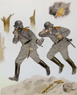 Hurry Prints: Ww1 / Gas / Wurttemberg