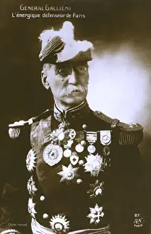 Defender Prints: WW1 - General Gallieni - The Energetic Defender of Paris
