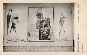 Luigi Prints: WW1 - German caricatures - Cadorna, Venizelos, Nikolayevich
