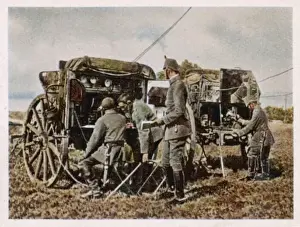Radio Prints: Ww1 German Field Radio