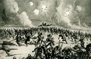 Huns Prints: WW1 - German Prussian Guard driven back to their trenches