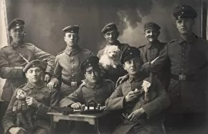 Gnomes Gallery: Ww1 Germans with Mascots