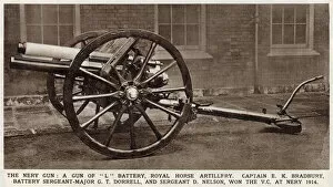 WW1 - Gun - L Battery at Nery