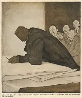 Ww1 / Hindenburg Cartoon