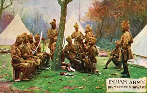 Sindh Prints: WW1 - Indian Cavalrymen in the British Army