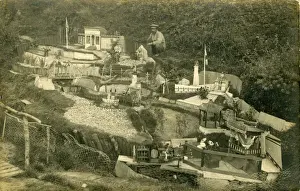 WW1 Japanese Prison Camp Officer with his Model Village